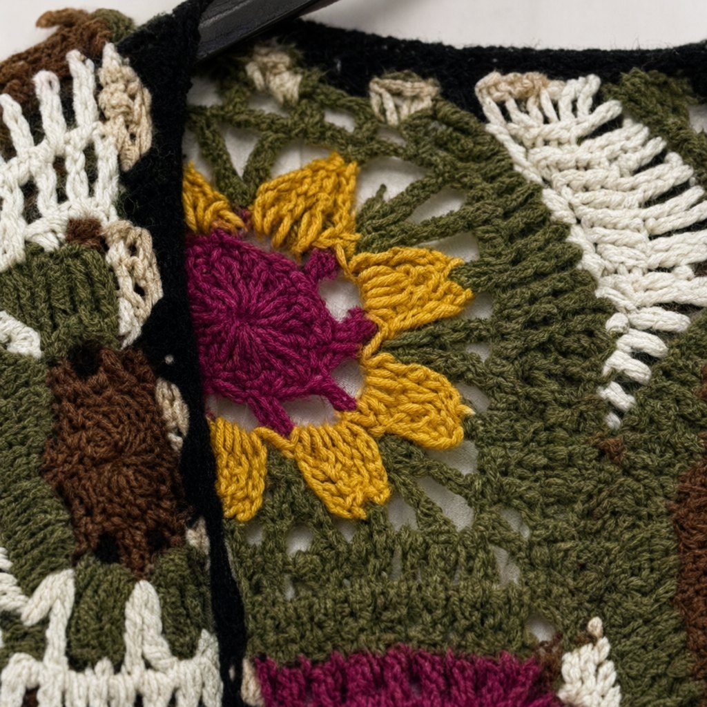 Detalle del tejido de Chaqueta princess para mujer Angara Moda