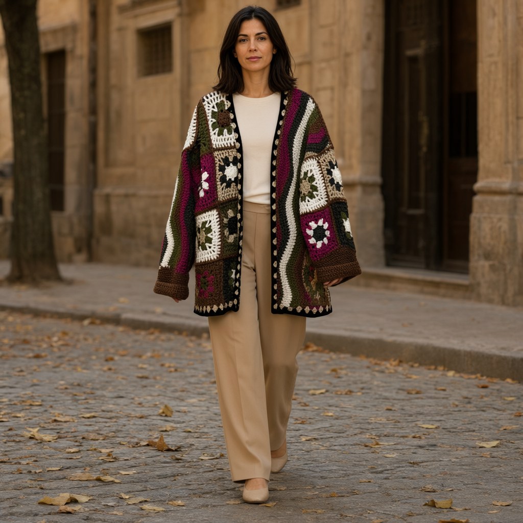 Chaqueta princess con una modelo para mujer Angara Moda