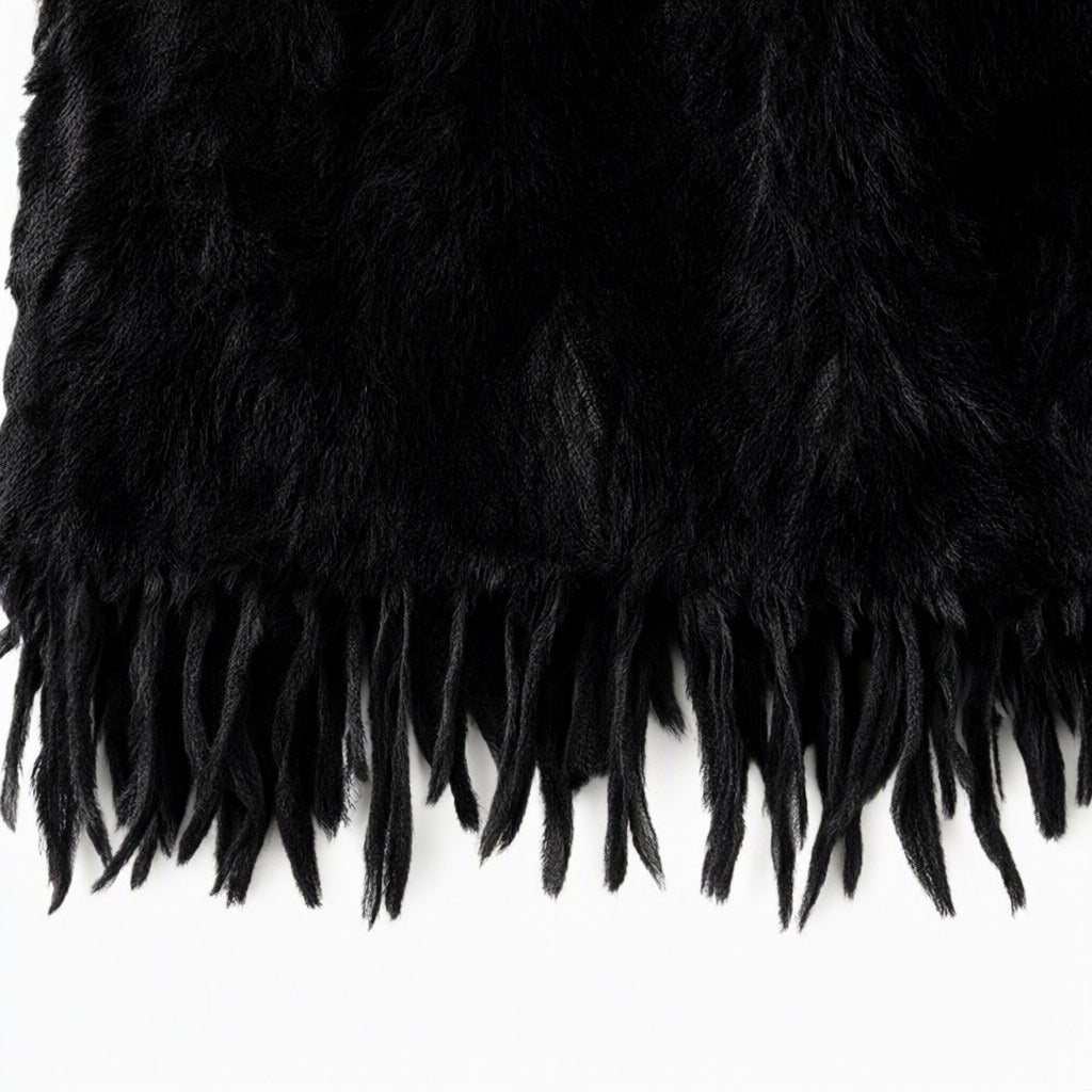Detalle del tejido de Chaleco salamandra para mujer Angara Moda