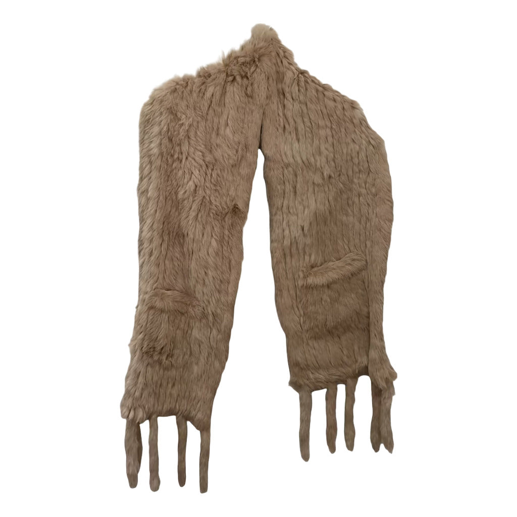 Bufanda Bobtail sobre fondo blanco para mujer Angara Moda