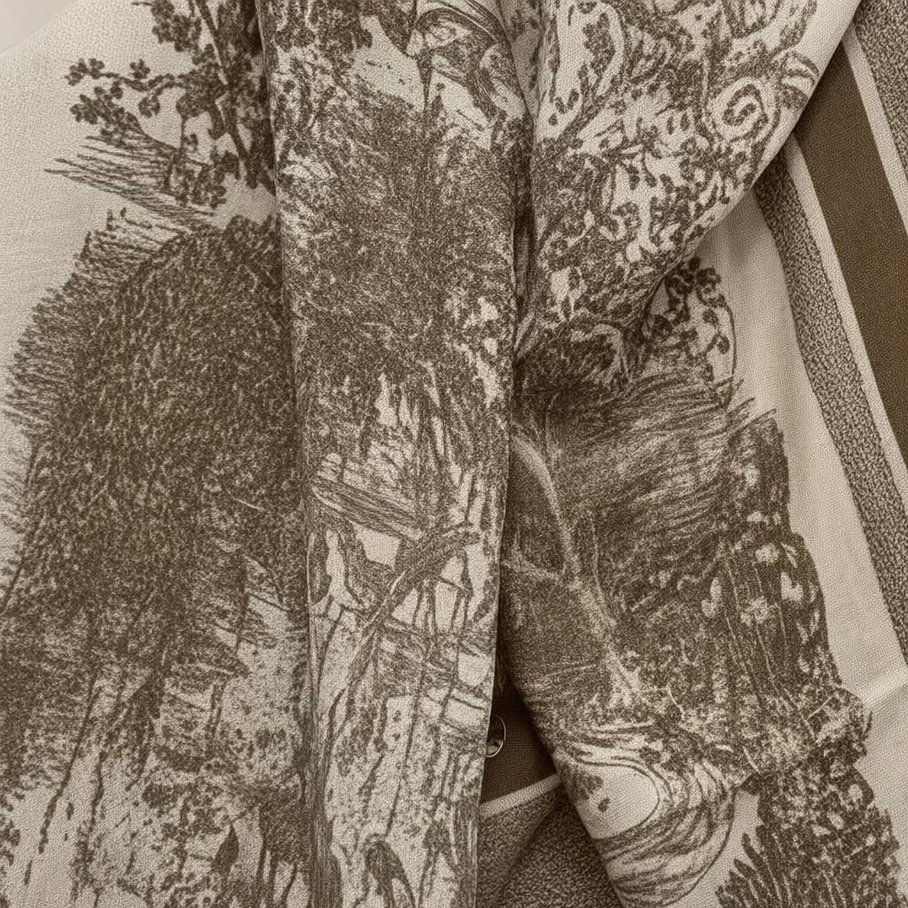 Detalle de Bufanda mosca para mujer Angara Moda