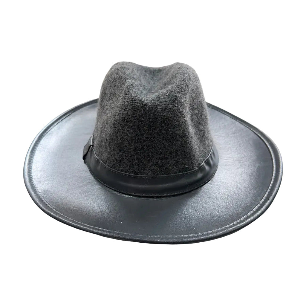 Sombrero coyote sobre fondo blanco para mujer Angara Moda
