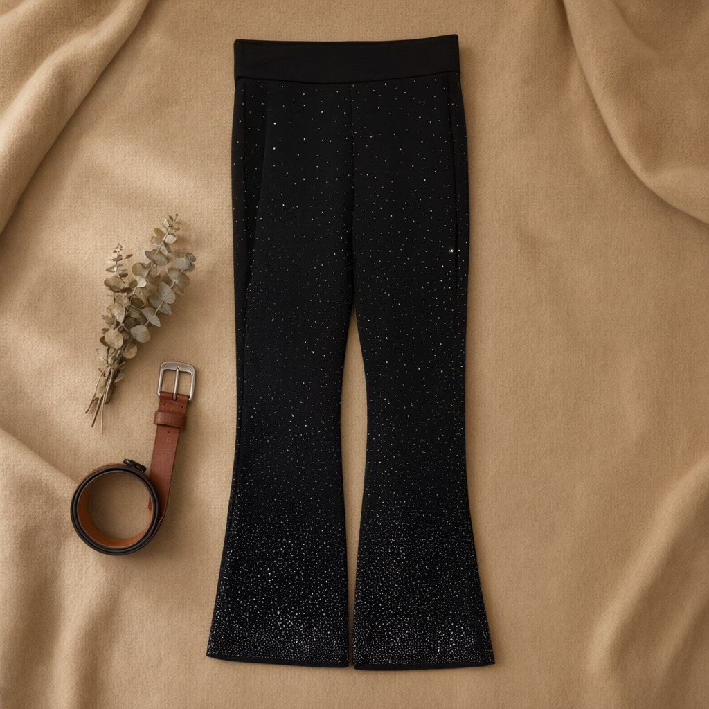 Pantalon estelar desde arriba para mujer Angara Moda