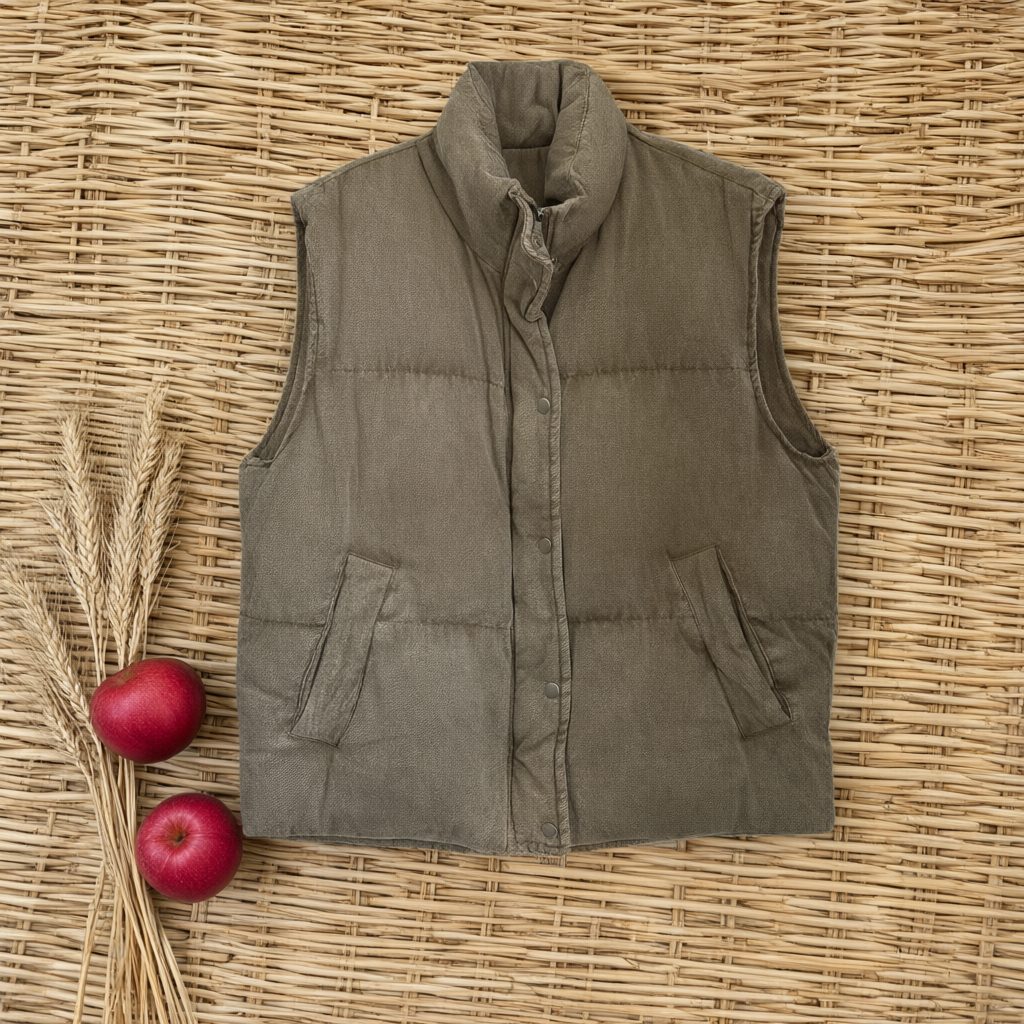 Chaleco kiwi desde arriba para mujer Angara Moda