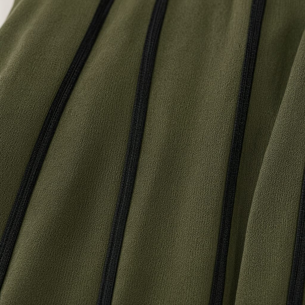Detalle del tejido de Falda larga julia para mujer Angara Moda