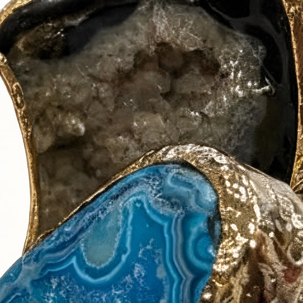 Detalle de Anillo geoda para mujer Angara Moda