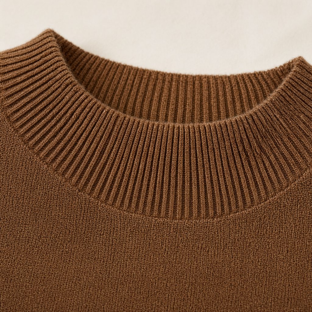 Detalle del tejido de Jersey topillo para mujer Angara Moda
