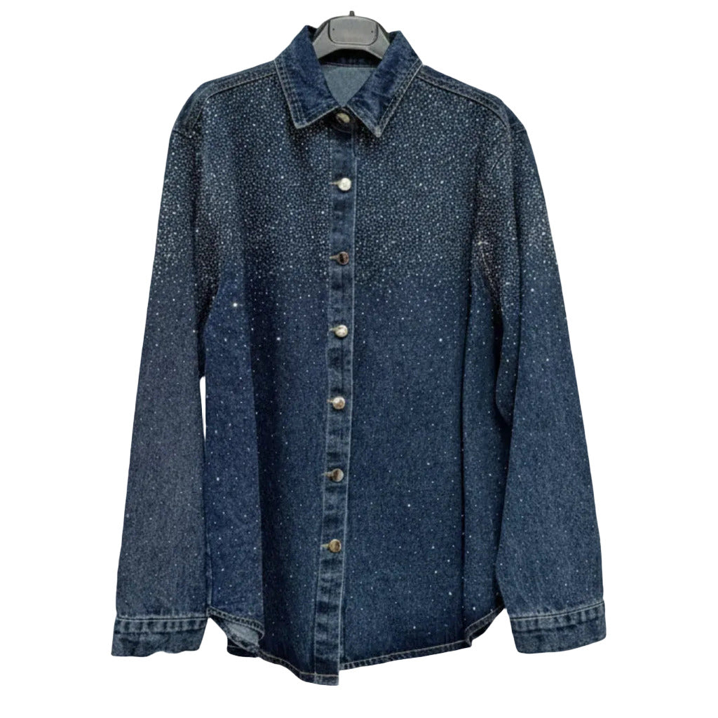 Chaqueta estelar sobre fondo blanco para mujer Angara Moda