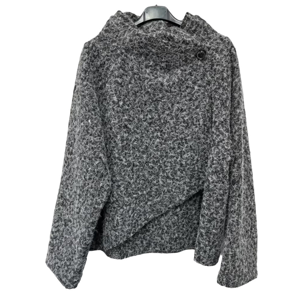 chaqueta Aby25 en color Gris sobre fondo blanco para mujer Angara Moda