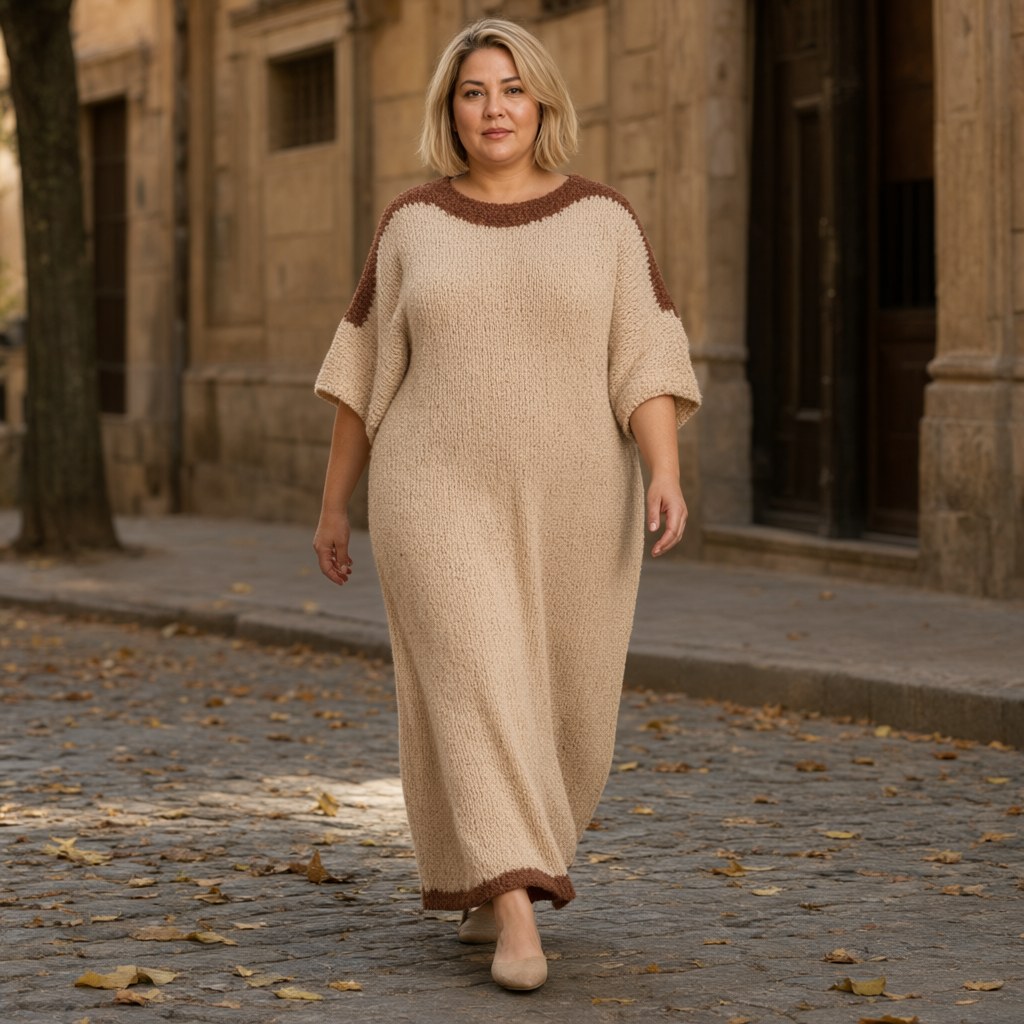 Vestido Julieta25 con una modelo para mujer Angara Moda
