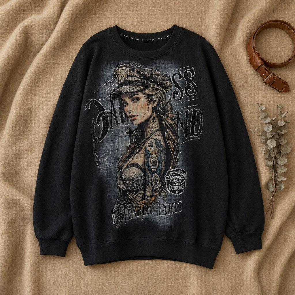 Sudadera daria25 desde arriba para mujer Angara Moda