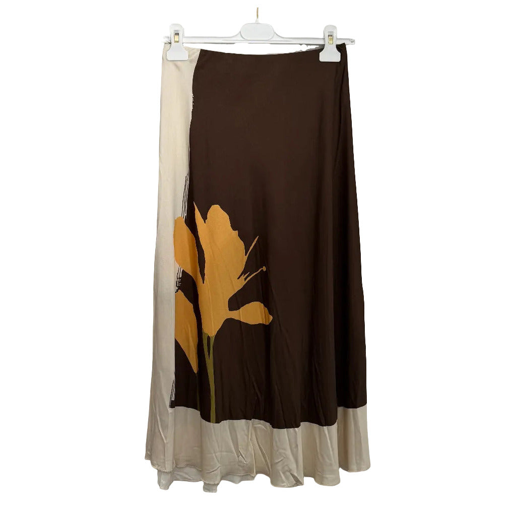 Falda midi Zina25 sobre fondo blanco para mujer Angara Moda