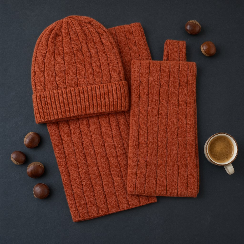 Conjunto escandinavo 2 desde arriba para mujer Angara Moda