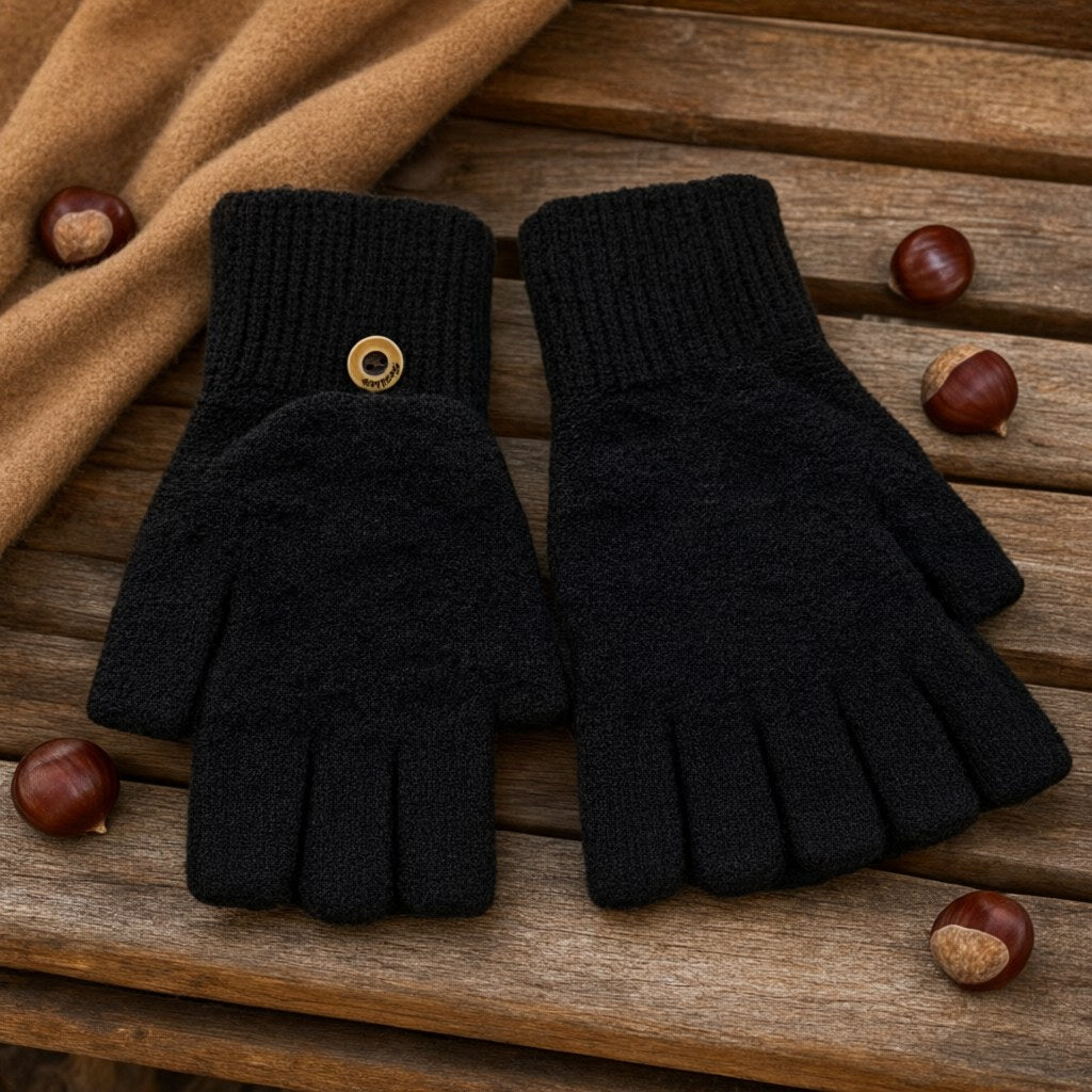 Guantes mitones1 sobre una superficie para mujer Angara Moda