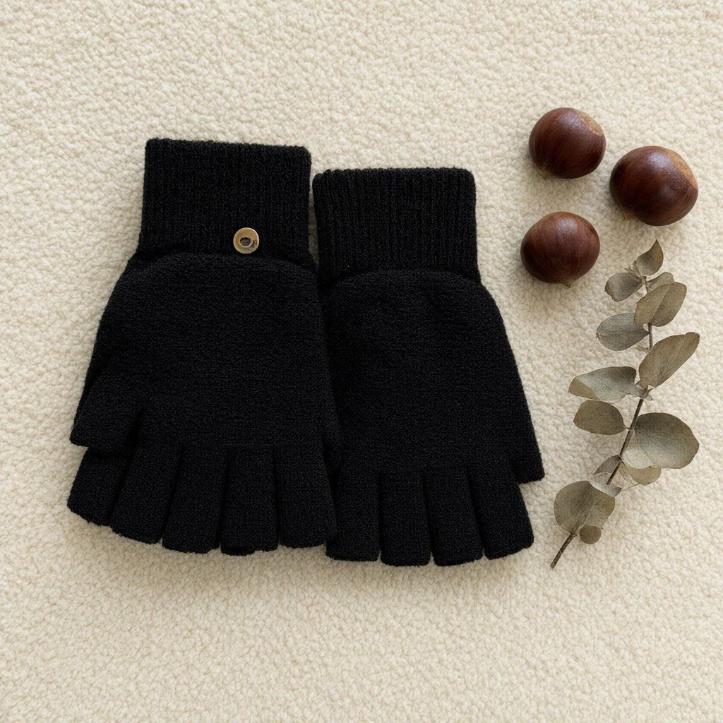 Guantes mitones1 desde arriba para mujer Angara Moda