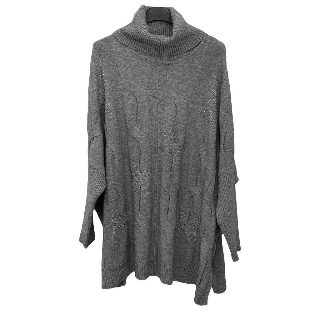 Jersey puercoespin sobre fondo blanco para mujer Angara Moda