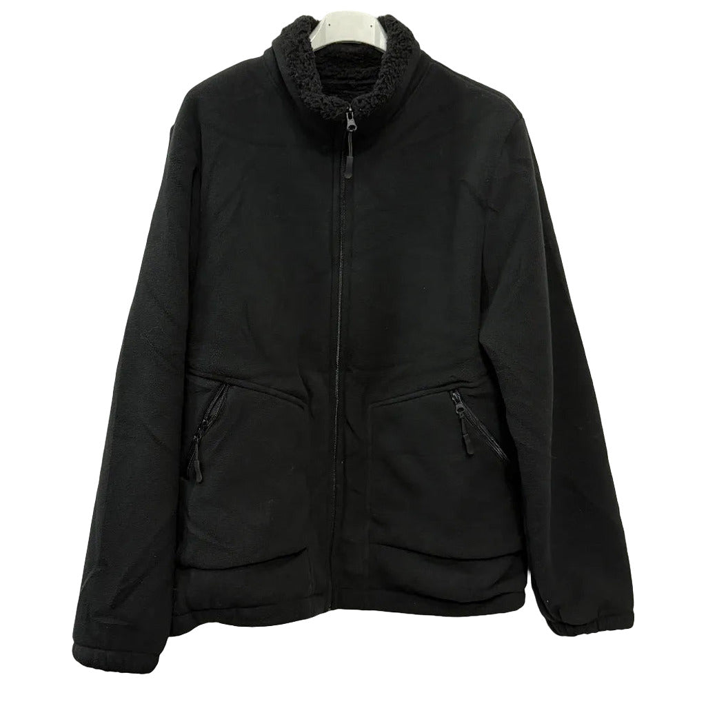 Chaqueta liron en color Negro sobre fondo blanco para mujer Angara Moda