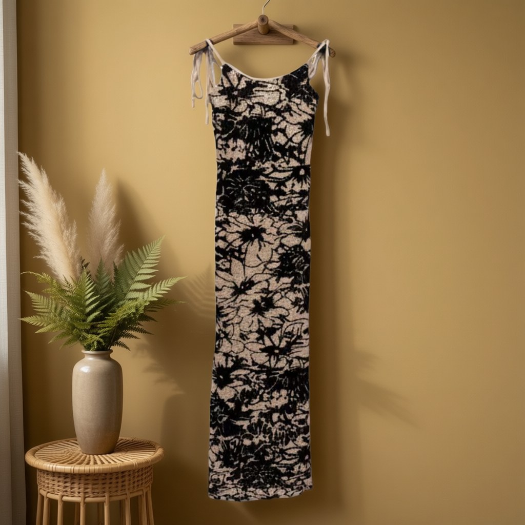 Vestido Madrid río colgada en un ambiente para mujer Angara Moda