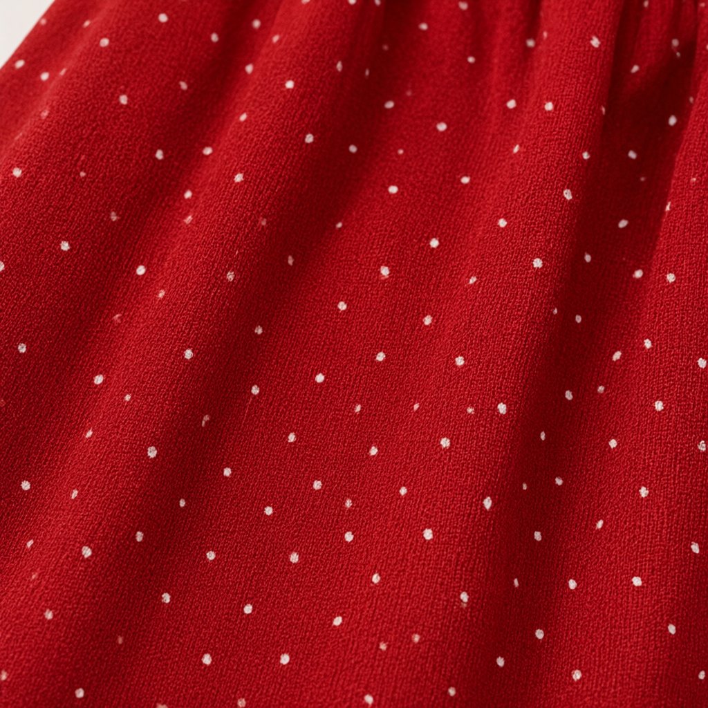 Detalle del tejido de Falda Fresita para mujer Angara Moda