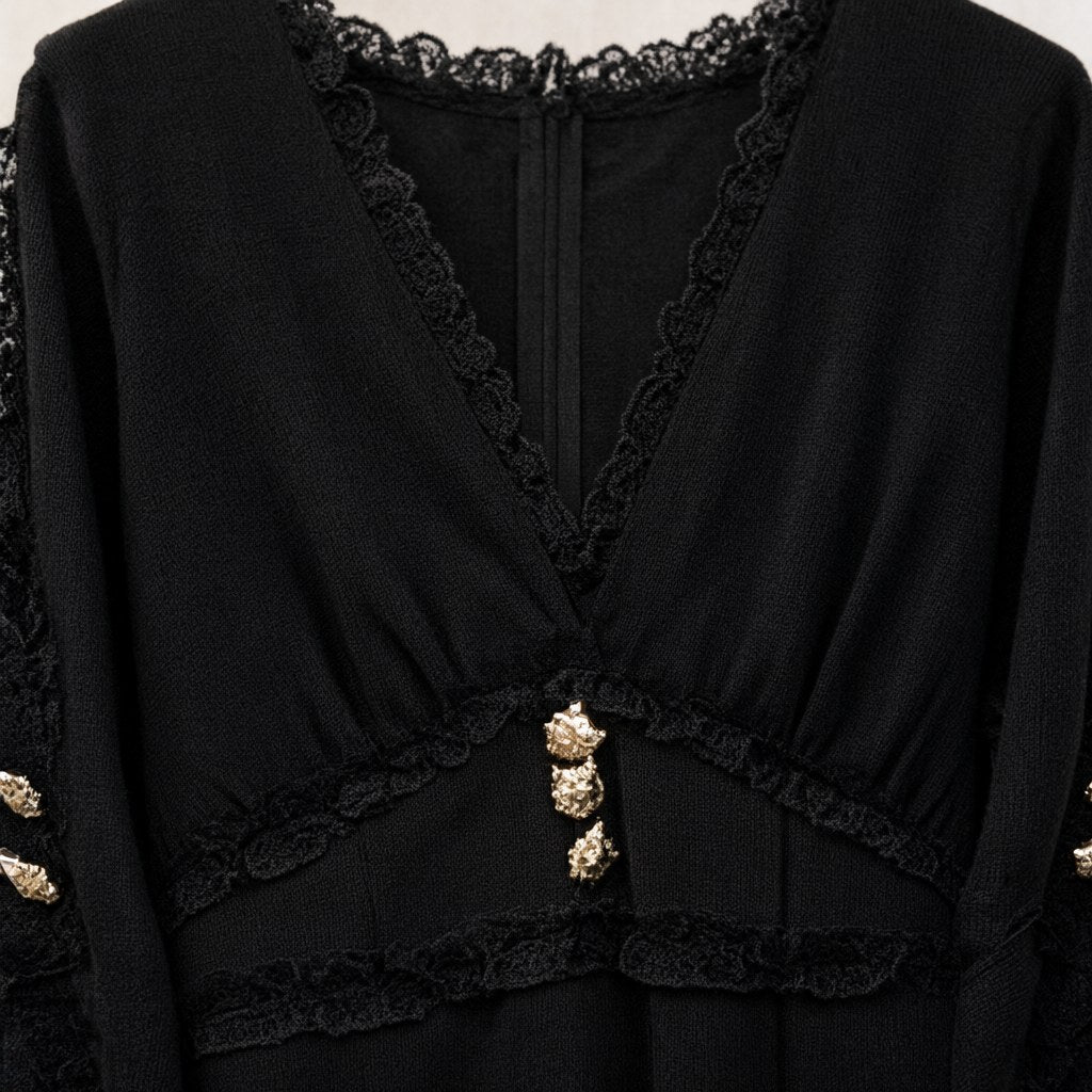 Detalle del tejido de Vestido Miami Beach para mujer Angara Moda