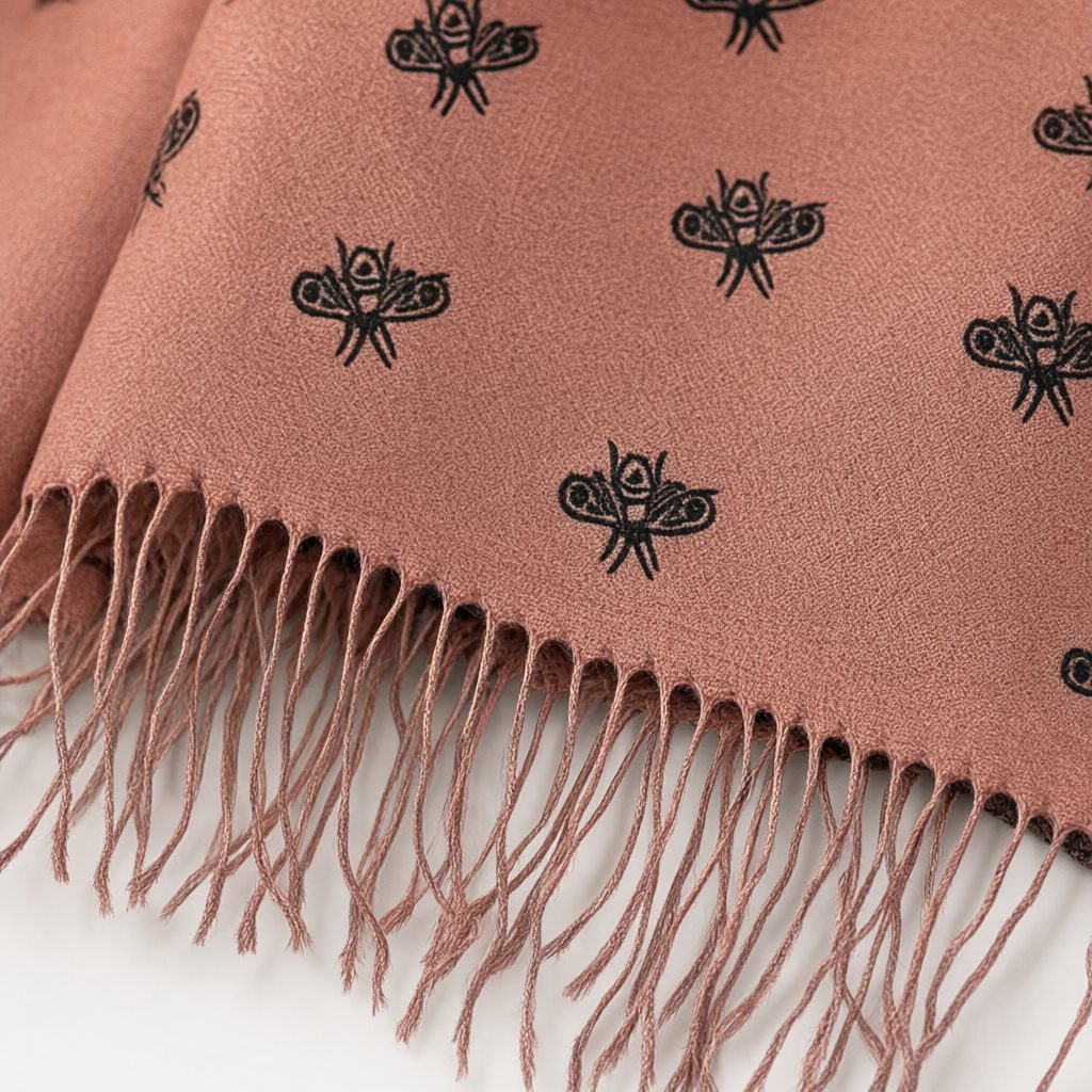 Detalle de Bufanda Libelula para mujer Angara Moda