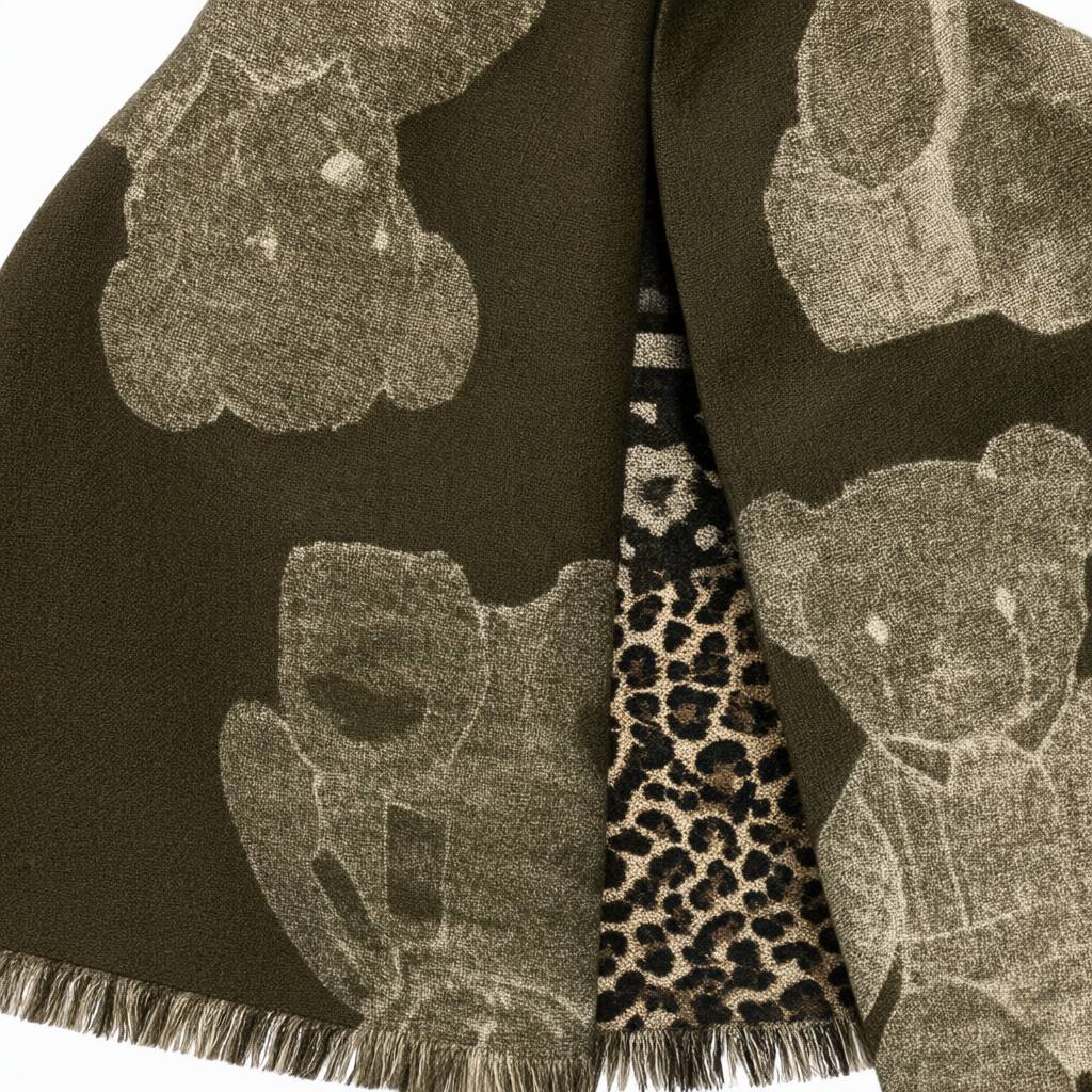 Detalle de Bufanda Yogui para mujer Angara Moda