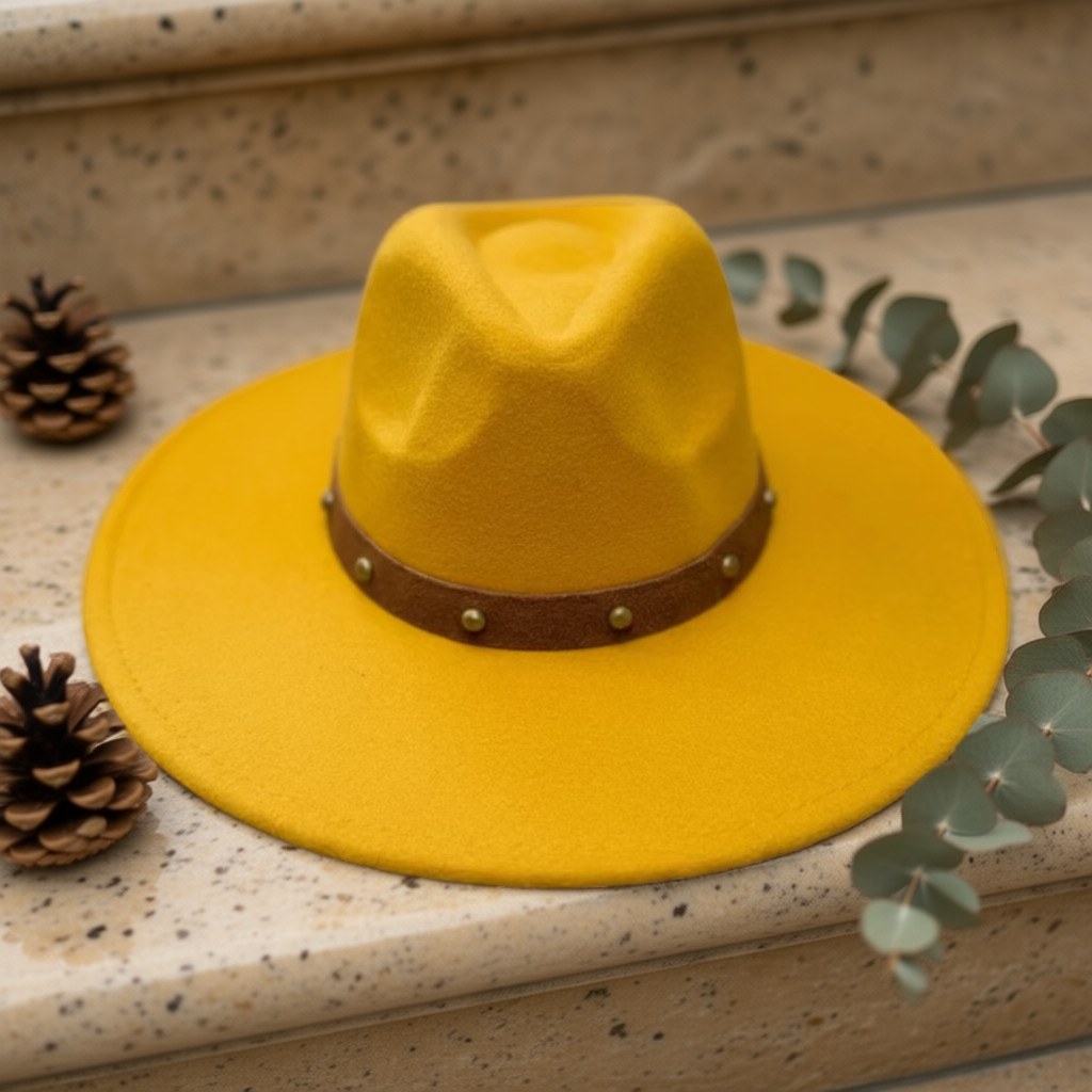Sombrero Grillo sobre una superficie para mujer Angara Moda