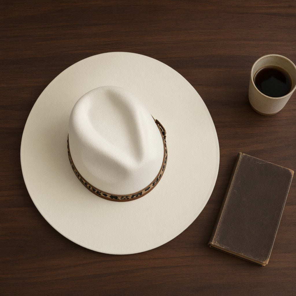 Sombrero escarabajo desde arriba para mujer Angara Moda