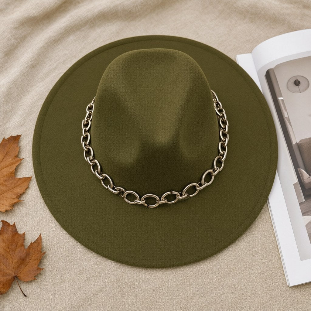 Sombrero fasmido desde arriba para mujer Angara Moda