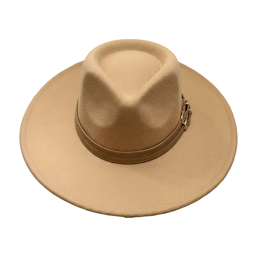 Sombrero Oruga sobre fondo blanco para mujer Angara Moda