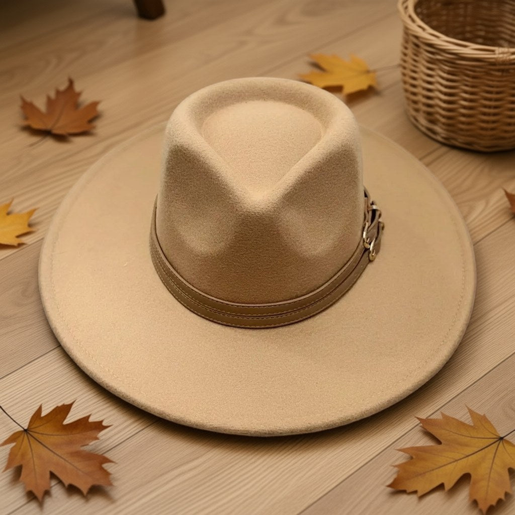 Sombrero Oruga sobre una superficie para mujer Angara Moda