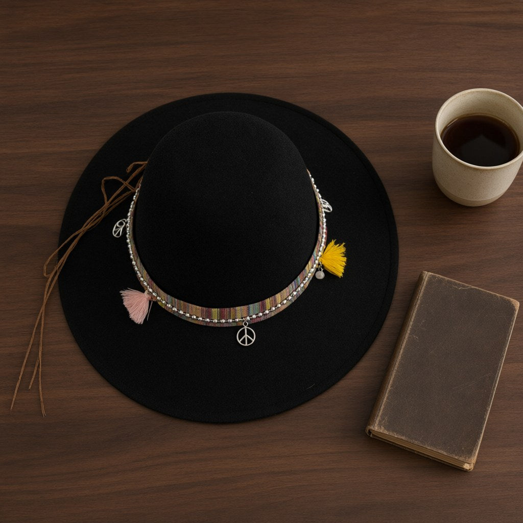 Sombrero Canutillo desde arriba para mujer Angara Moda