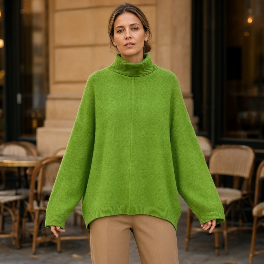 Jersey Ankylo con una modelo para mujer Angara Moda