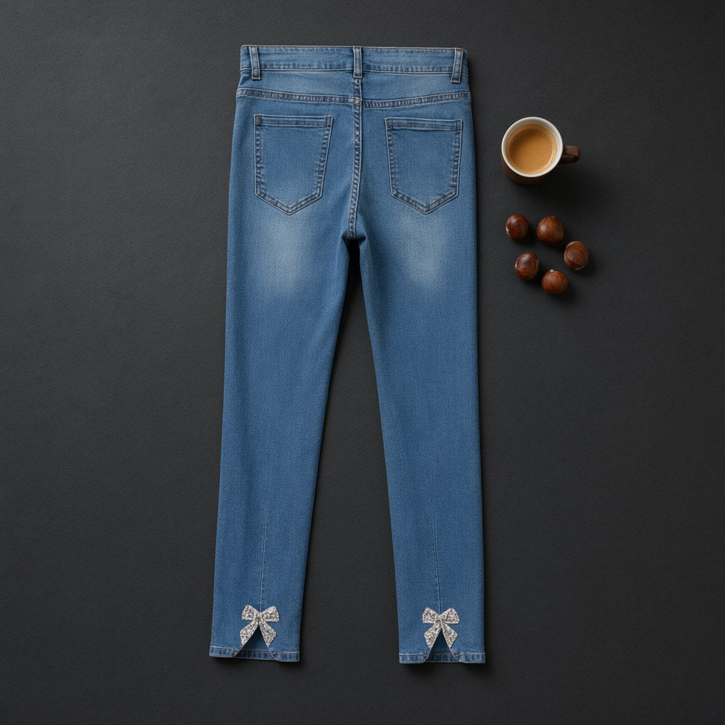 Pantalón Vaquero Hekla desde arriba para mujer Angara Moda