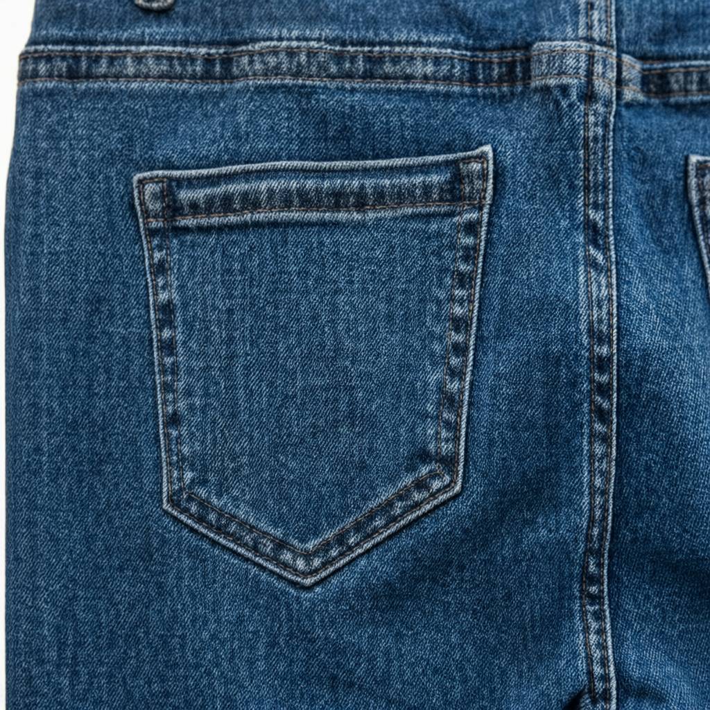 Detalle del tejido de Pantalón Vaquero Mayon para mujer Angara Moda