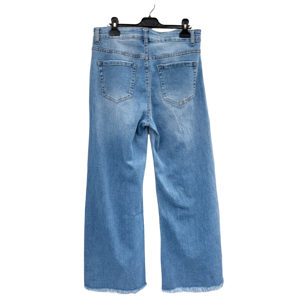 Pantalón Vaquero Ira sobre fondo blanco para mujer Angara Moda