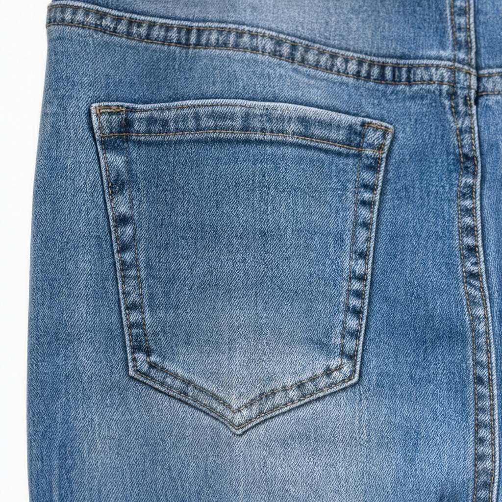 Detalle del tejido de Pantalón Vaquero Ira para mujer Angara Moda