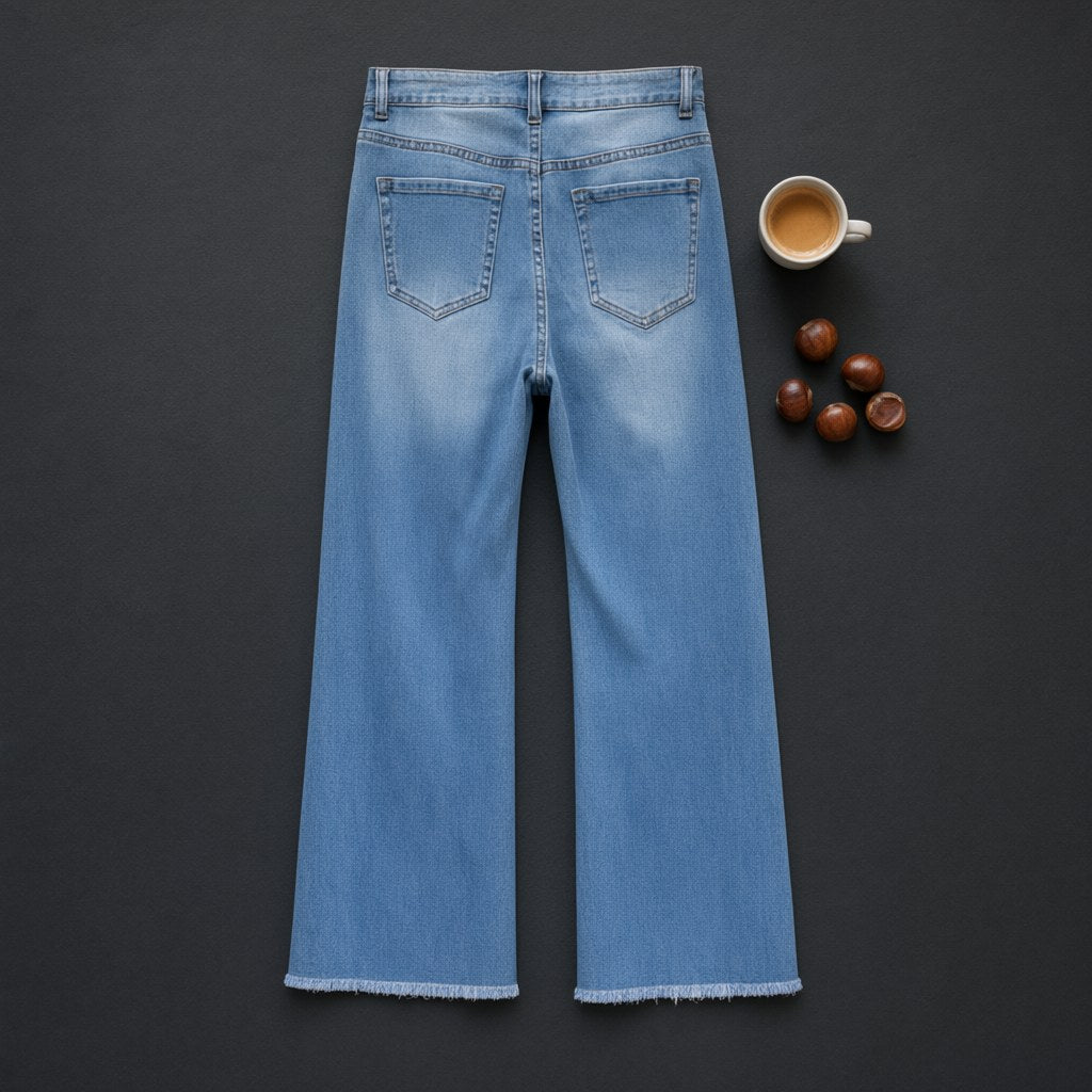 Pantalón Vaquero Ira desde arriba para mujer Angara Moda