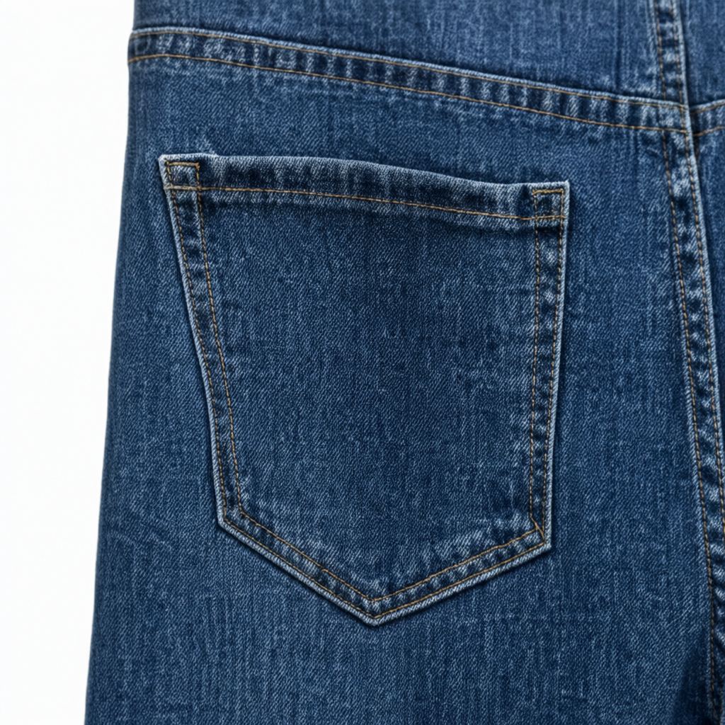 Detalle del tejido de Pantalón vaquero Ruiz para mujer Angara Moda