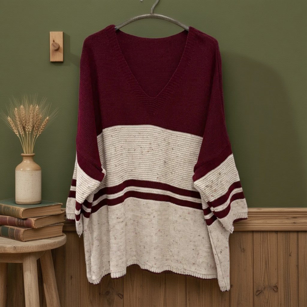 Jersey lipari colgada en un ambiente para mujer Angara Moda