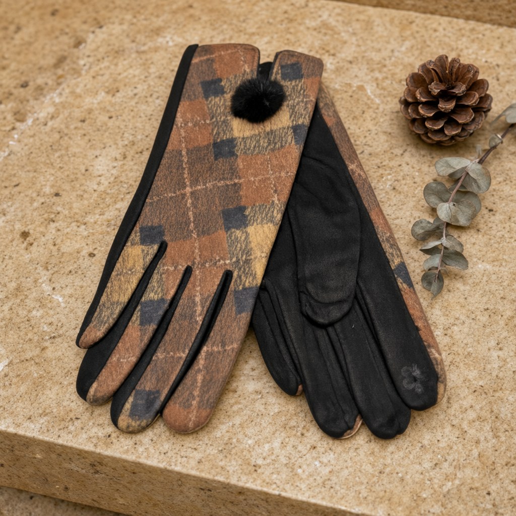 Guantes Loira sobre una superficie para mujer Angara Moda
