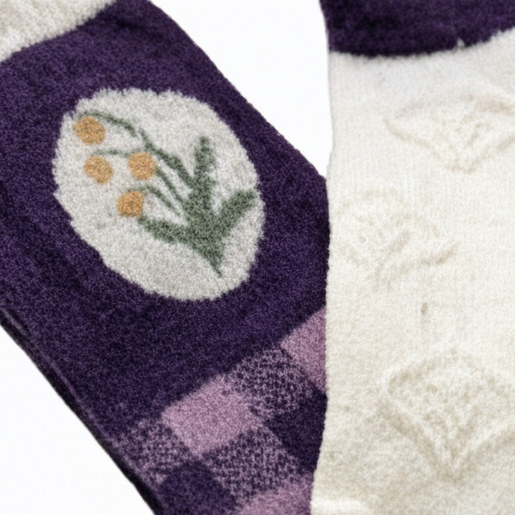 Detalle de Calcetines rosa para mujer Angara Moda