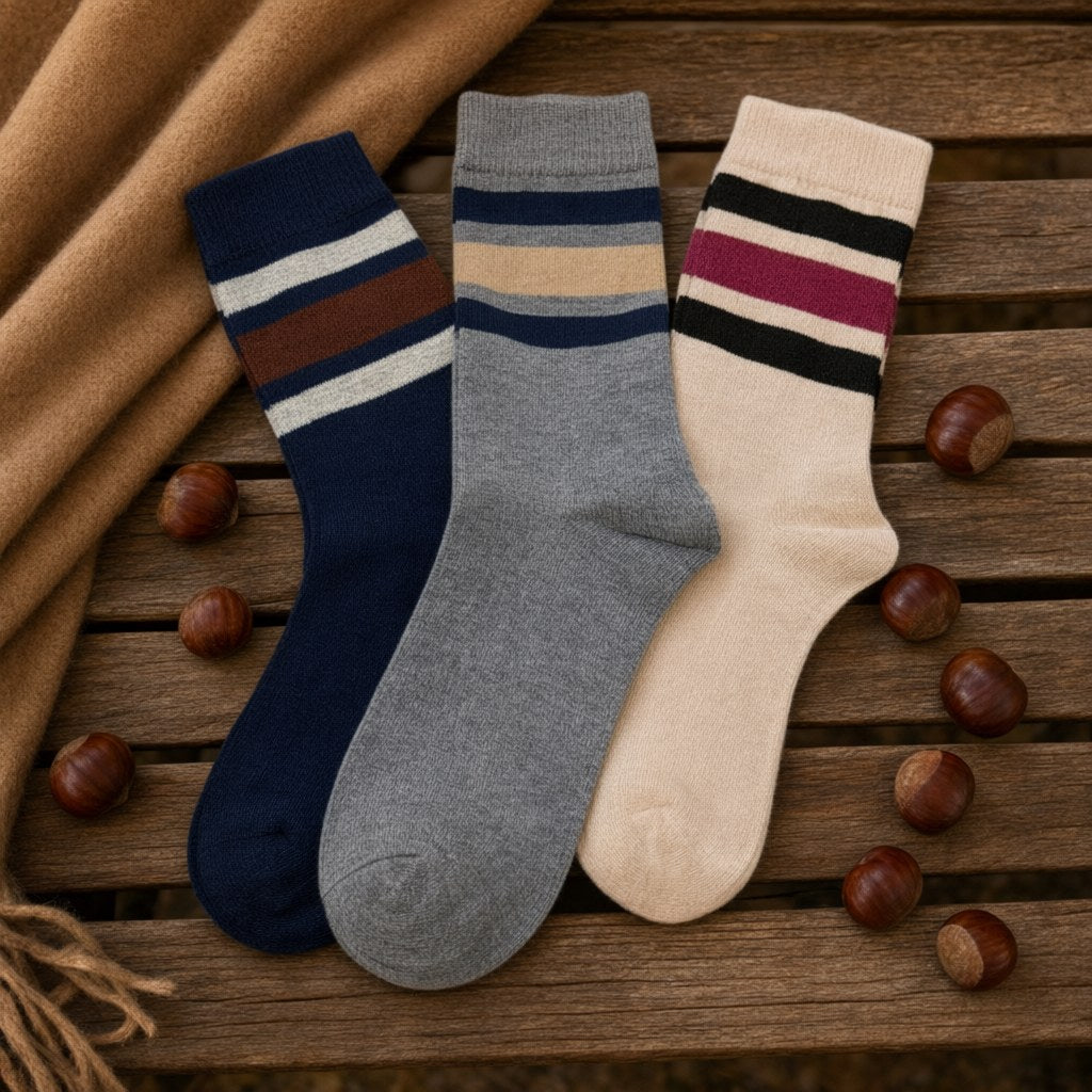 Calcetines hombre peonia sobre una superficie para mujer Angara Moda