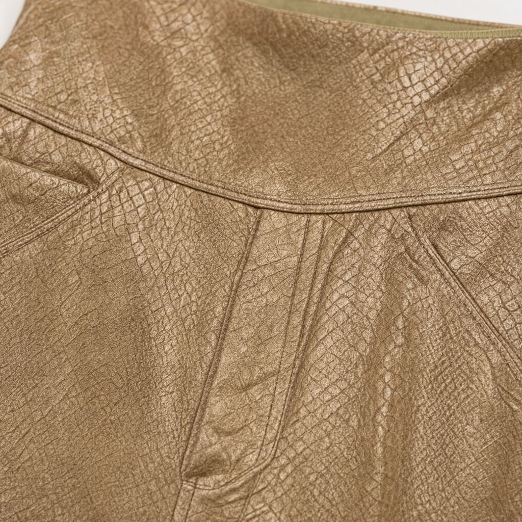 Detalle del tejido de Pantalón ixora para mujer Angara Moda