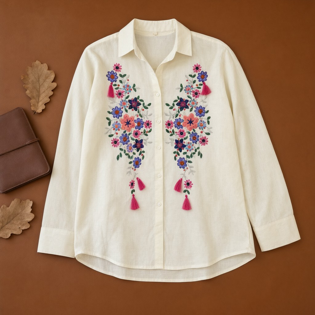 Camisa costus desde arriba para mujer Angara Moda