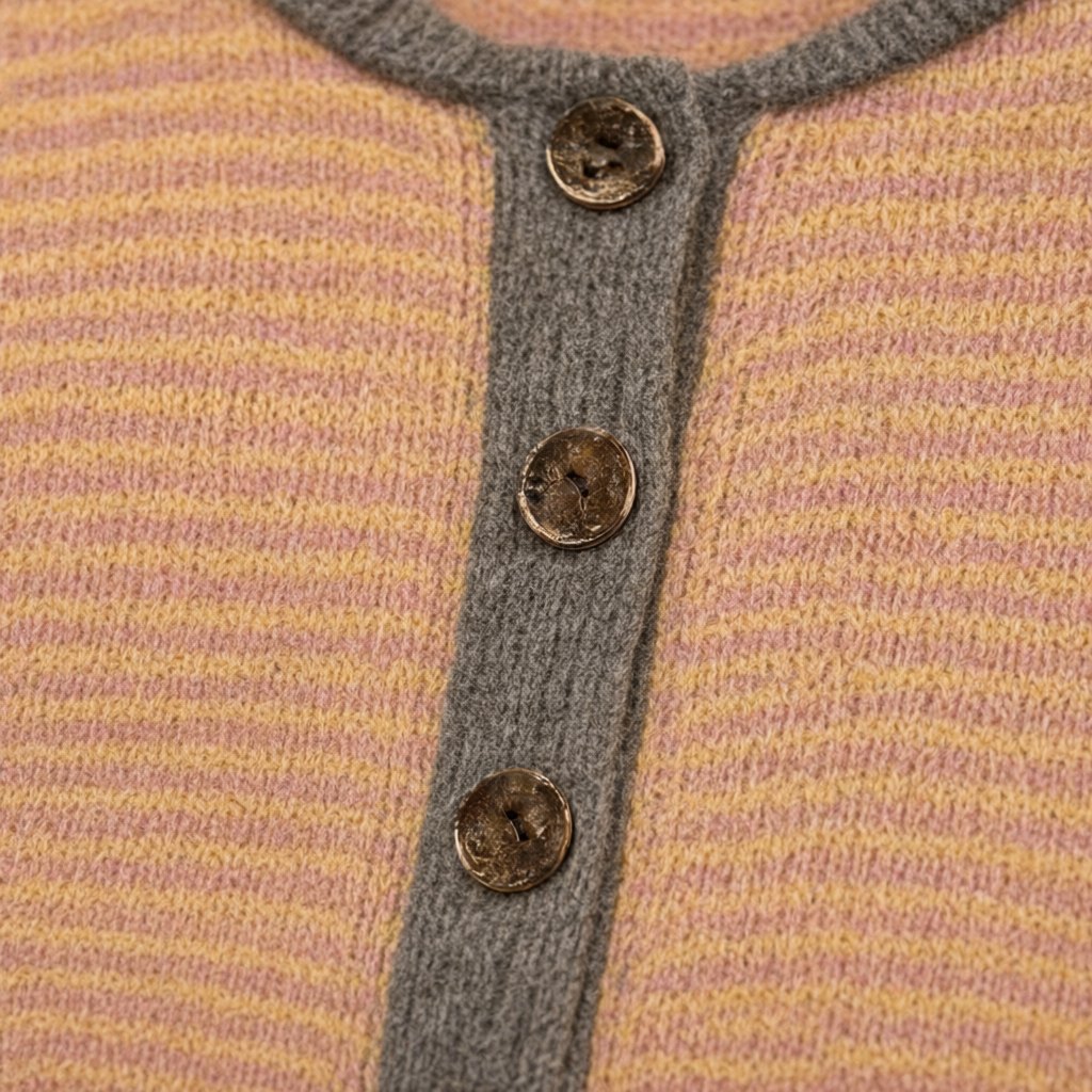 Detalle del tejido de Chaqueta zinia para mujer Angara Moda