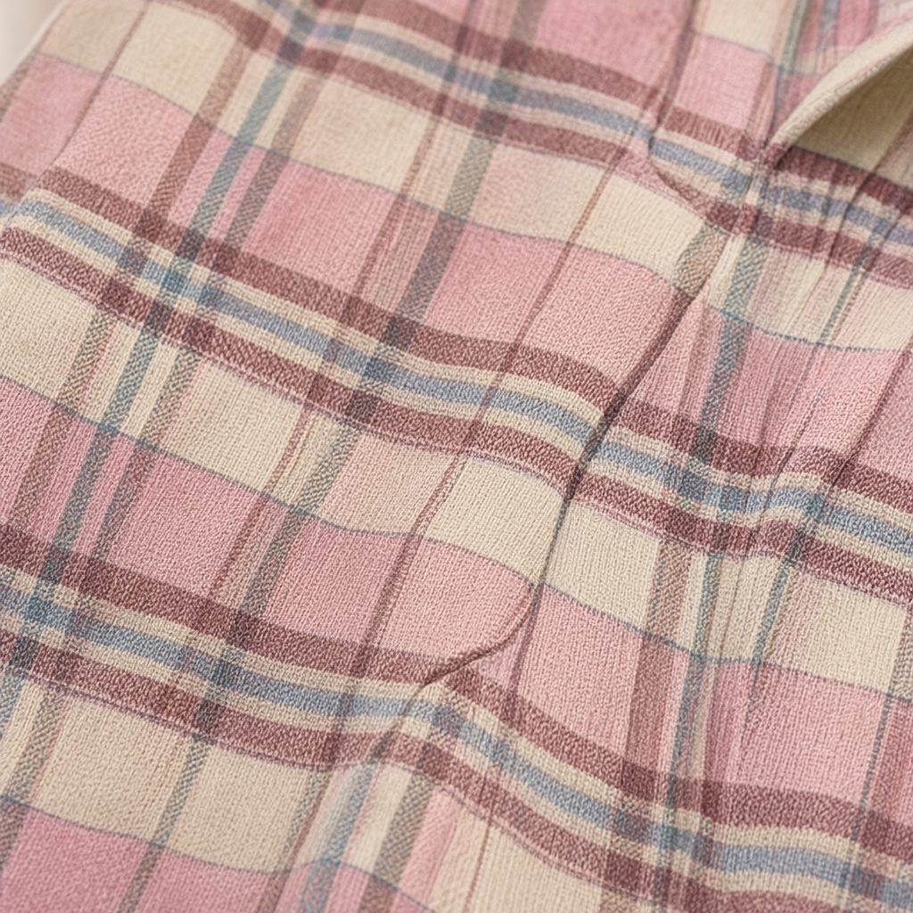 Detalle del tejido de Pantalones yungas para mujer Angara Moda