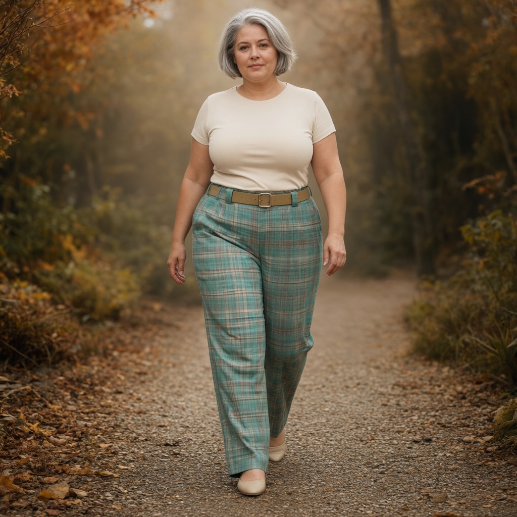 Pantalones amazonas con una modelo para mujer Angara Moda