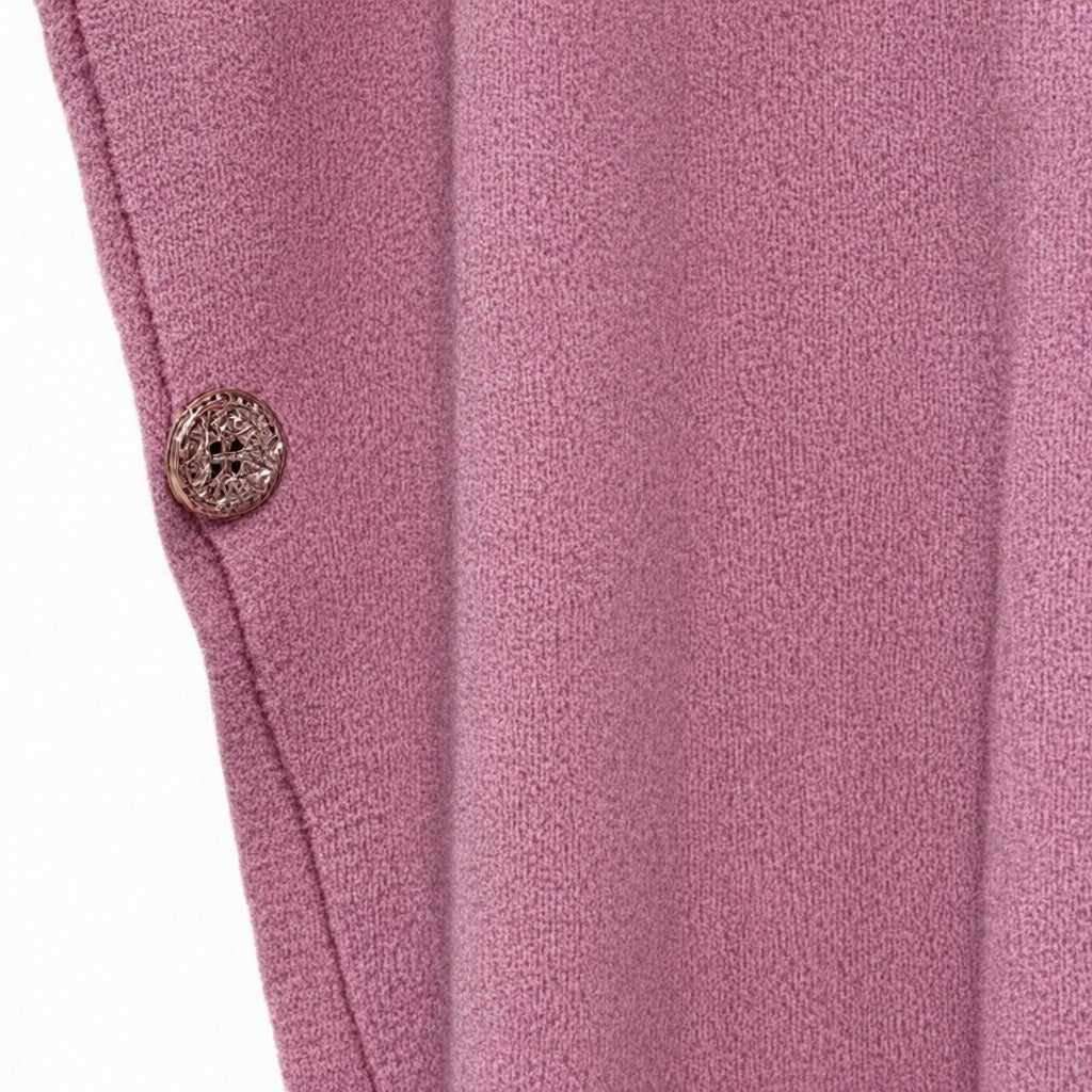 Detalle del tejido de Chaleco caipiriña para mujer Angara Moda