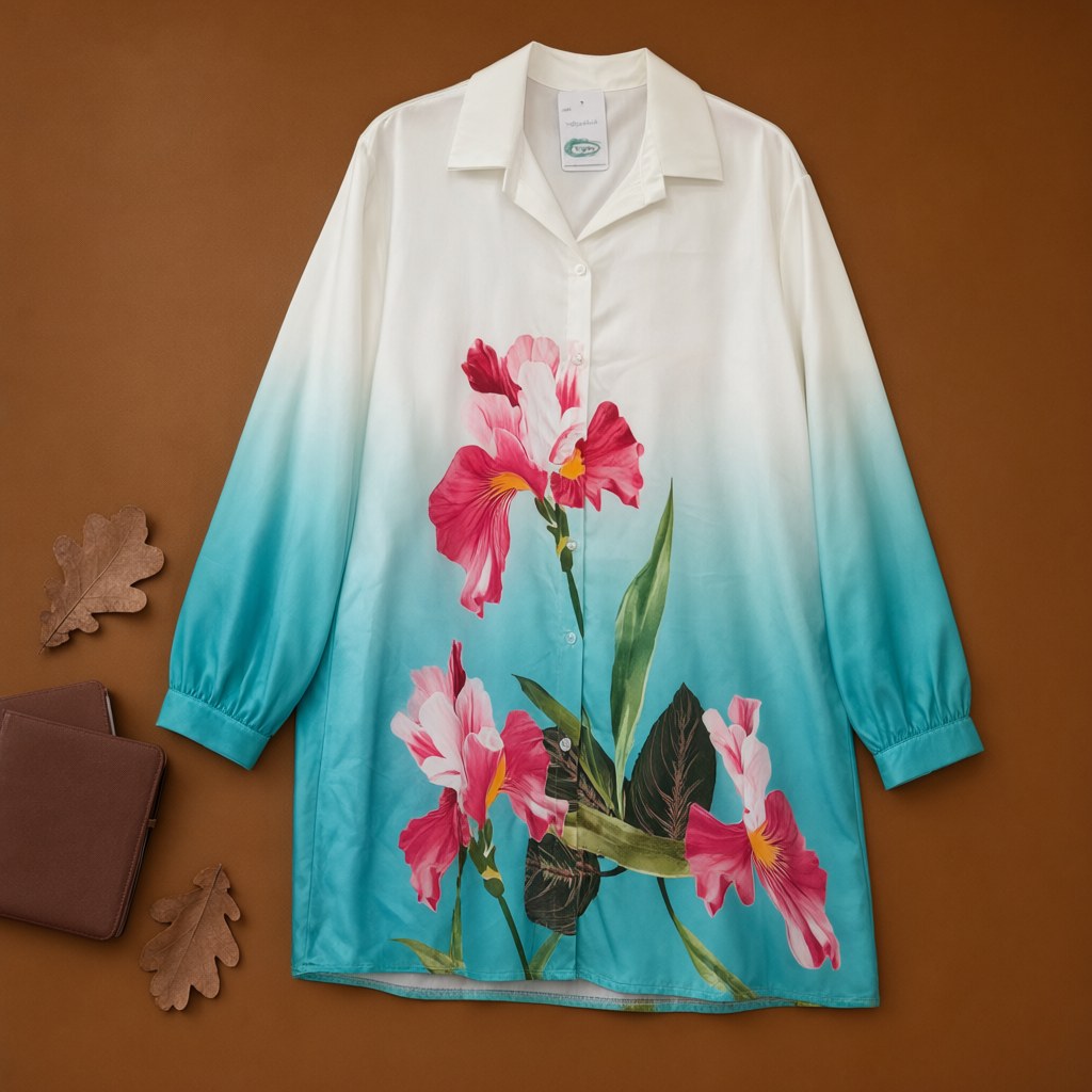 Camisa margarita desde arriba para mujer Angara Moda